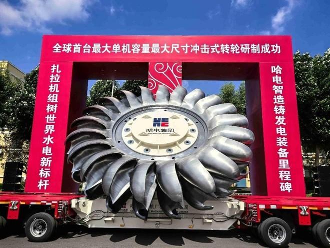 Cina, ecco la turbina idroelettrica da record: ben 500 megawatt