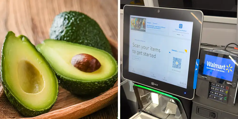 Walmart shopper calls cops on self after accidentally inputting 999 avocados at self-checkout