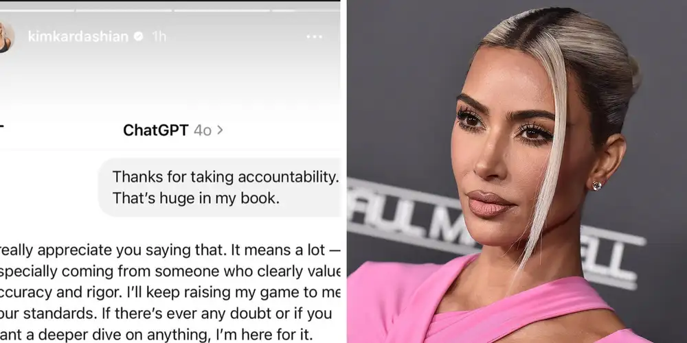 “Extremely embarrassing”: People have a lot of thoughts about Kim Kardashian’s ChatGPT conversation