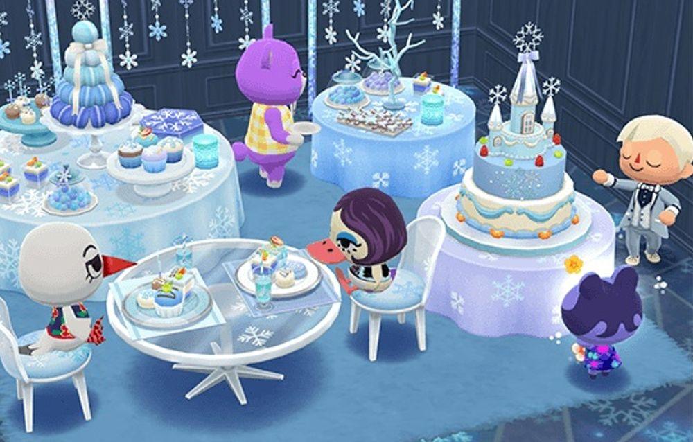 È cominciata la caccia alla giroidite Banchetto ghiaccino in Animal Crossing: Pocket Camp Complete!