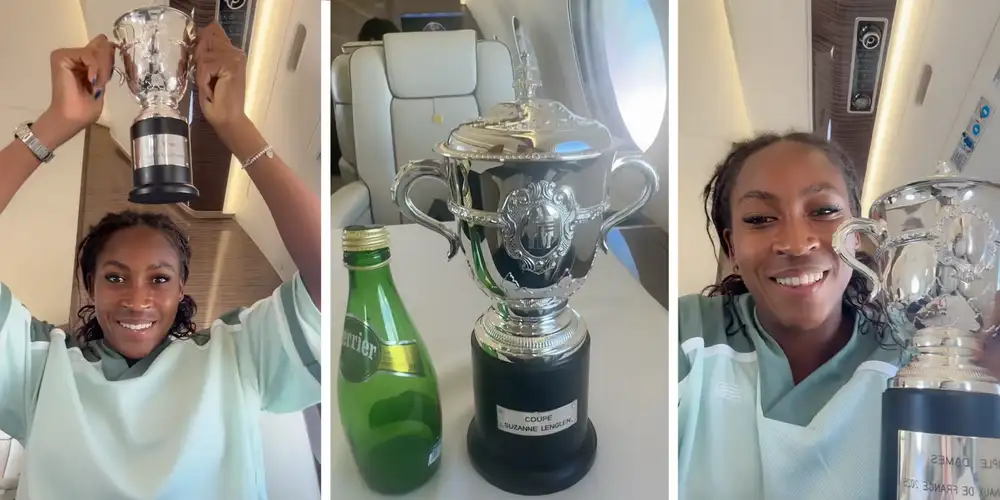 “Not the sippy cup”: Coco Gauff explains that the French Open trophy you see on TV isn’t the one champions go home with