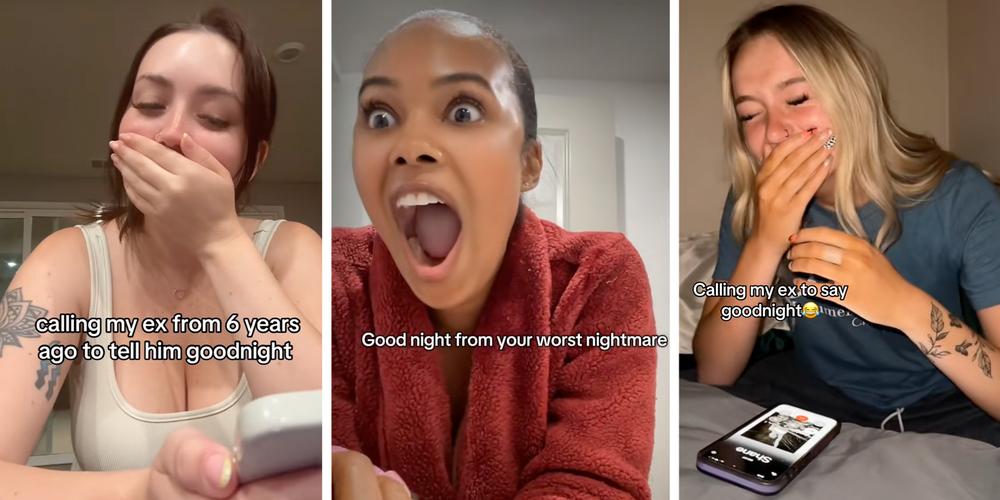 “Just calling to disturb your peace”: People are calling their exes to say goodnight in TikTok’s latest trend