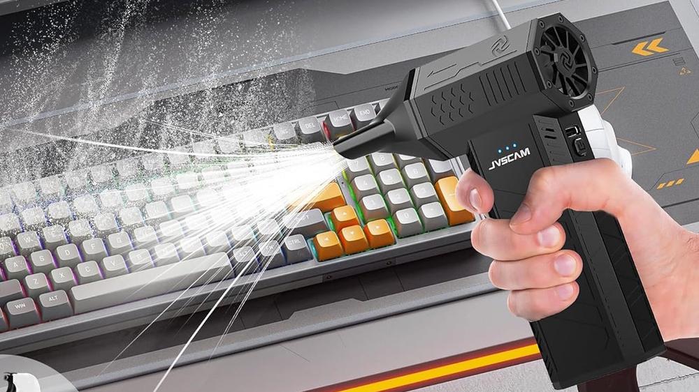 Kickstart Your New Years Cleaning Resolution With This $20 Cordless Electric Air Duster