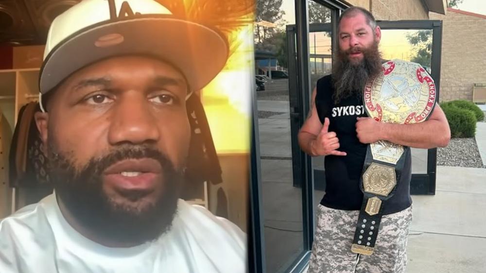 Rampage Jackson casts blame on Syko Stu for Raja Jackson attack