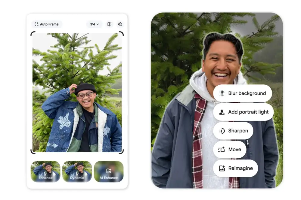Google Photos adds Pixel-exclusive AI features to redesigned editor