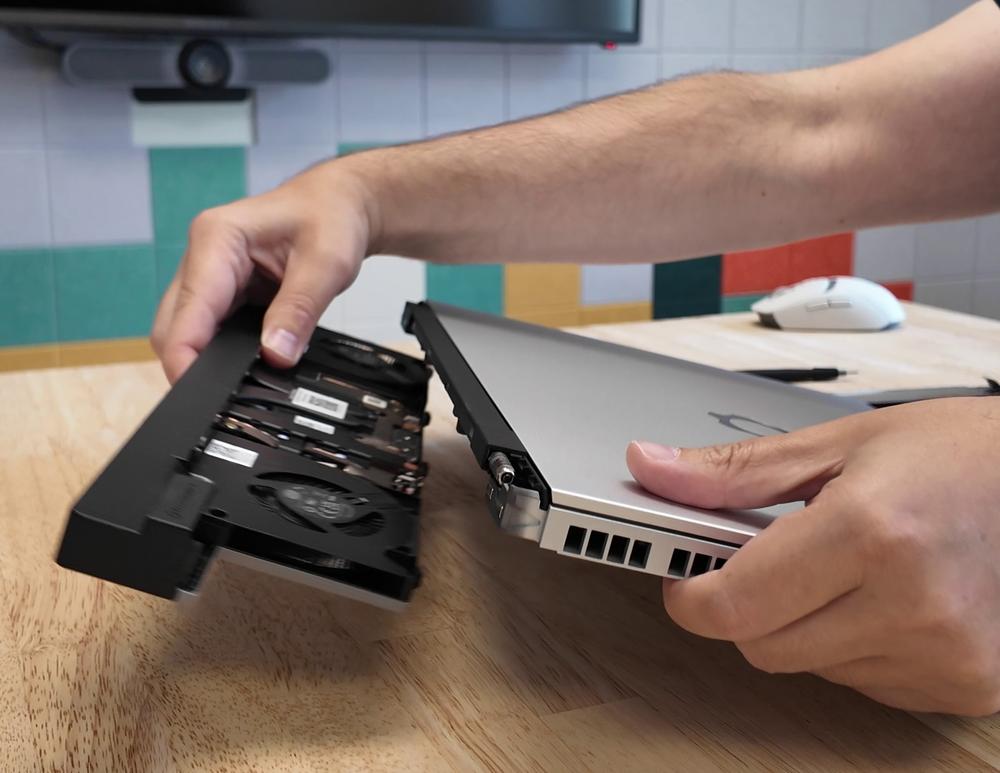 Framework actually did it: I upgraded a laptop’s entire GPU in just three minutes