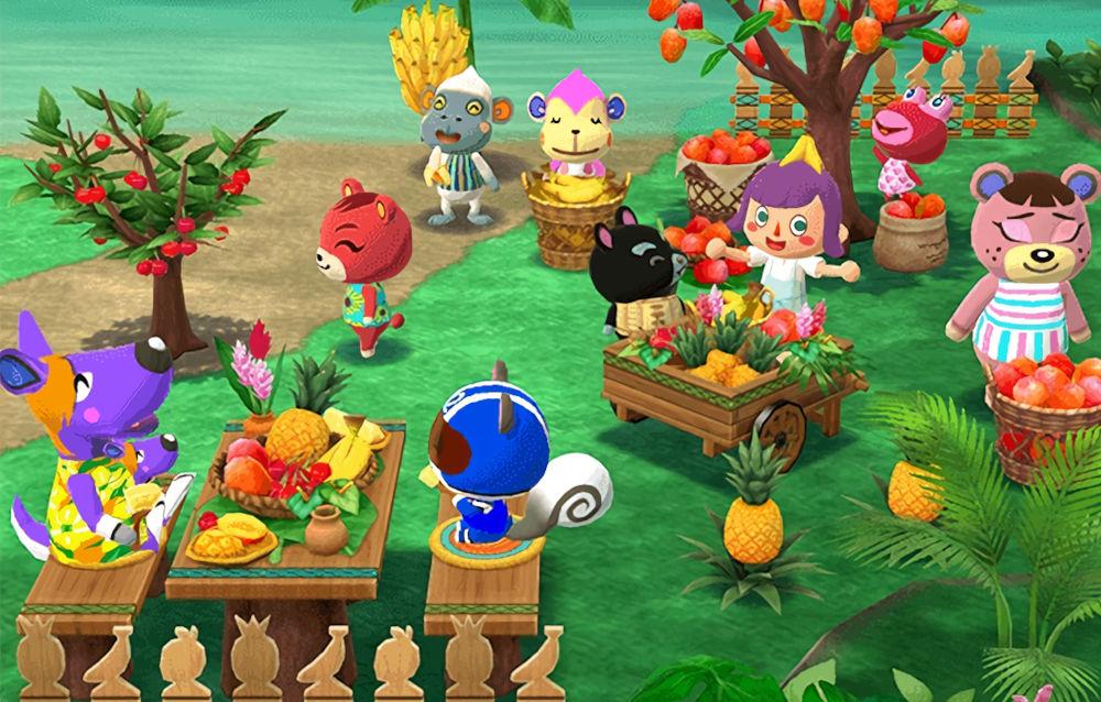 È cominciata la caccia alla giroidite Frutta tropicale in Animal Crossing: Pocket Camp Complete!