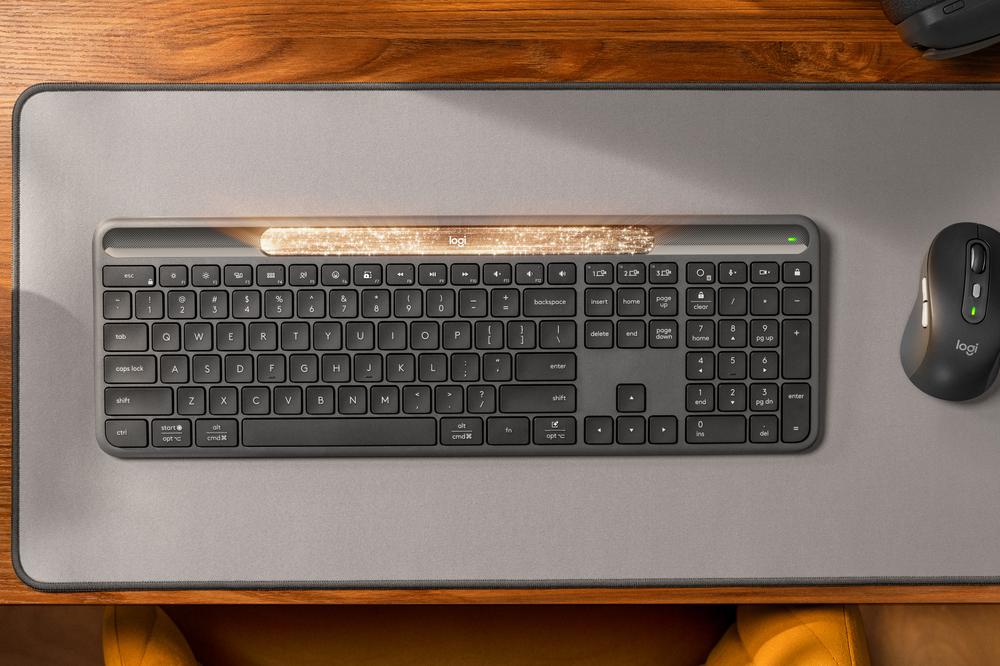 Logitech’s new light-powered keyboard doesn’t even need the sun