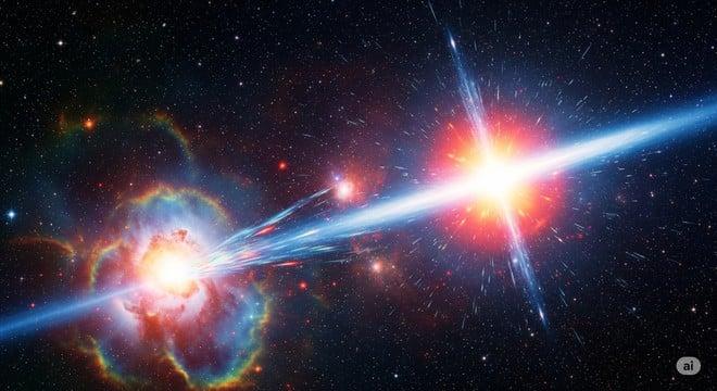 Esplosione cosmica record svela i segreti dei lampi gamma