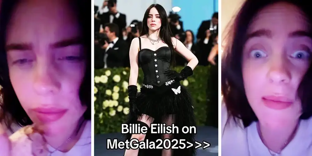 Billie Eilish claps back at critics of her Met Gala look: “I wasn’t even there!”