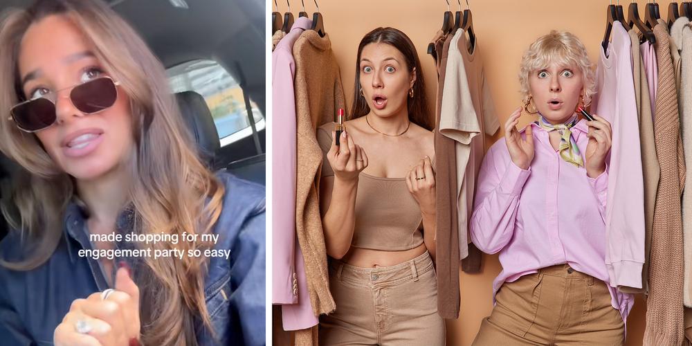 “We’ve lost the plot”: Influencer sent a list of dresses to guests to buy for to match at her engagement party