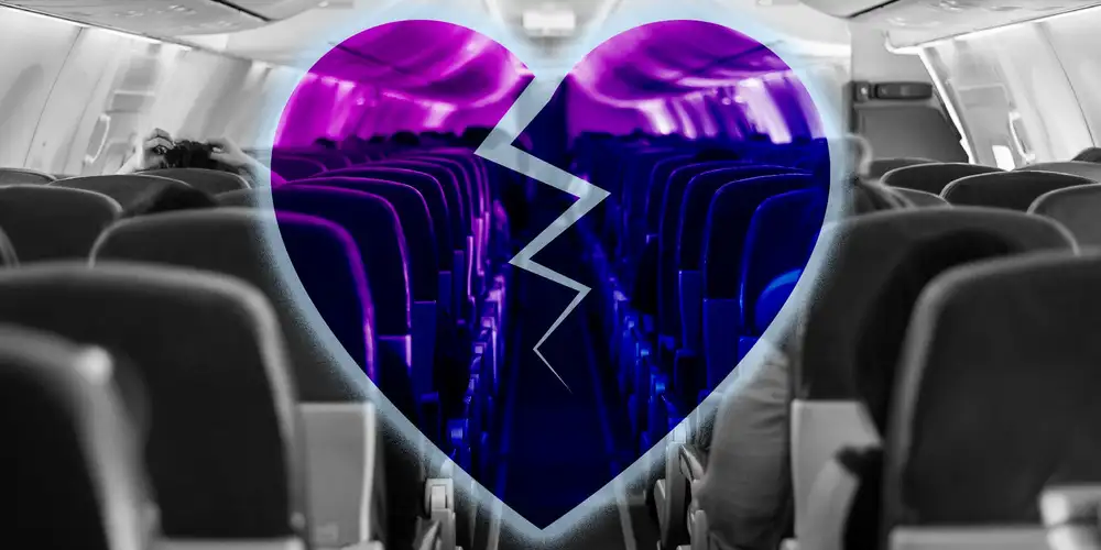 “I was in tears”: Man gets offered free first-class upgrade on 14–hour flight. Then he leaves his partner. Should she break up with him?