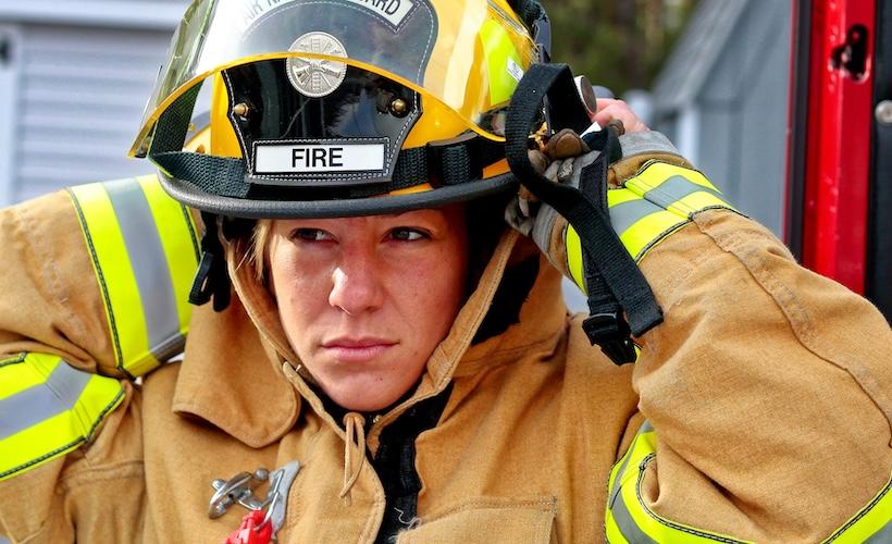 This Woman Trained Like a Firefighter for a Day Because That Is Her Job