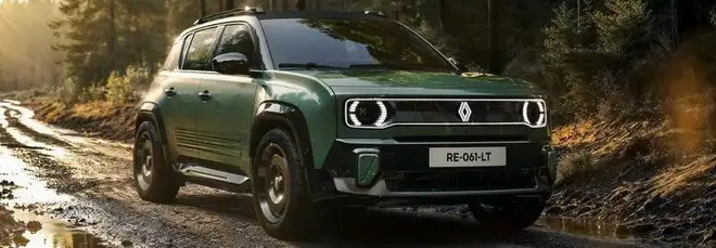 La nuova Renault 4 passa alla trazione integrale con questo concept