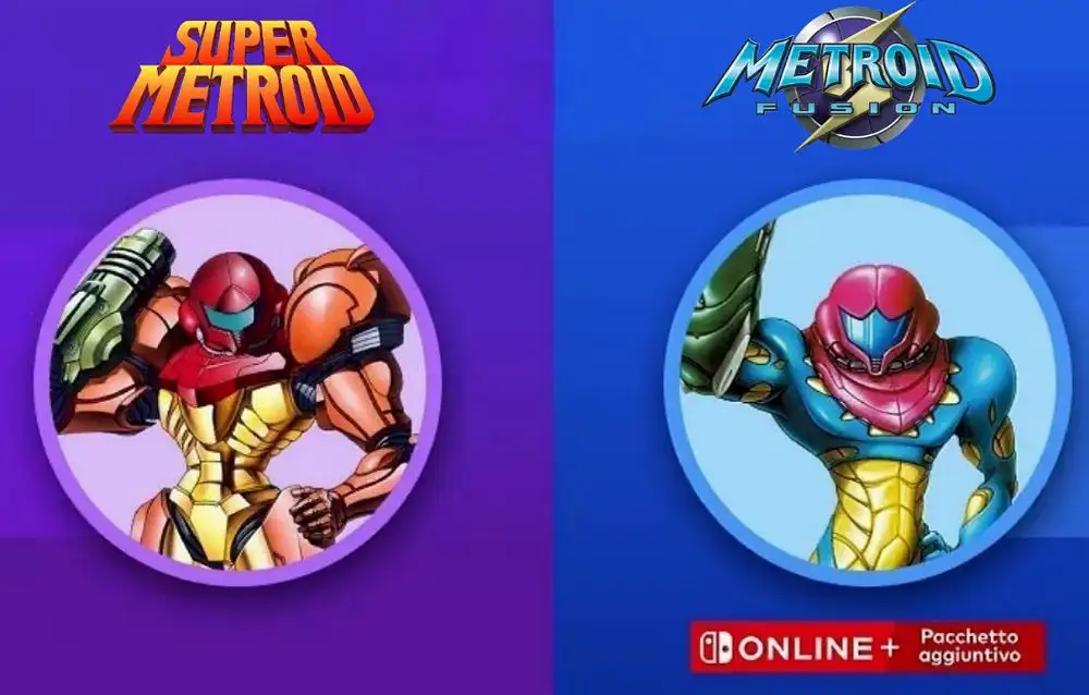 Disponibili le icone di Super Metroid e Metroid Fusion da poter usare come foto profilo su Nintendo Switch e Nintendo Switch 2 ottenibili su My Nintendo!