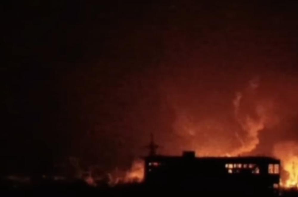 Blackout, explosions reported in occupied Donetsk amid Ukrainian drone attack