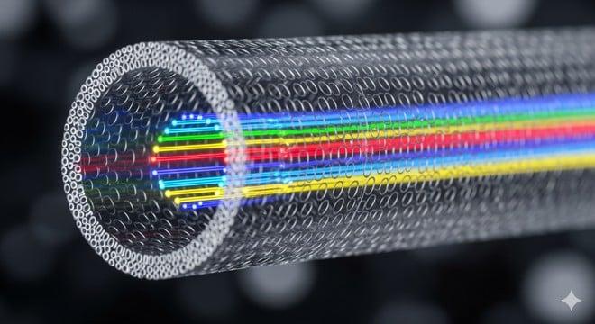Internet ultraveloce grazie a fibre ottiche cave: fino a 1000 volte più potenza