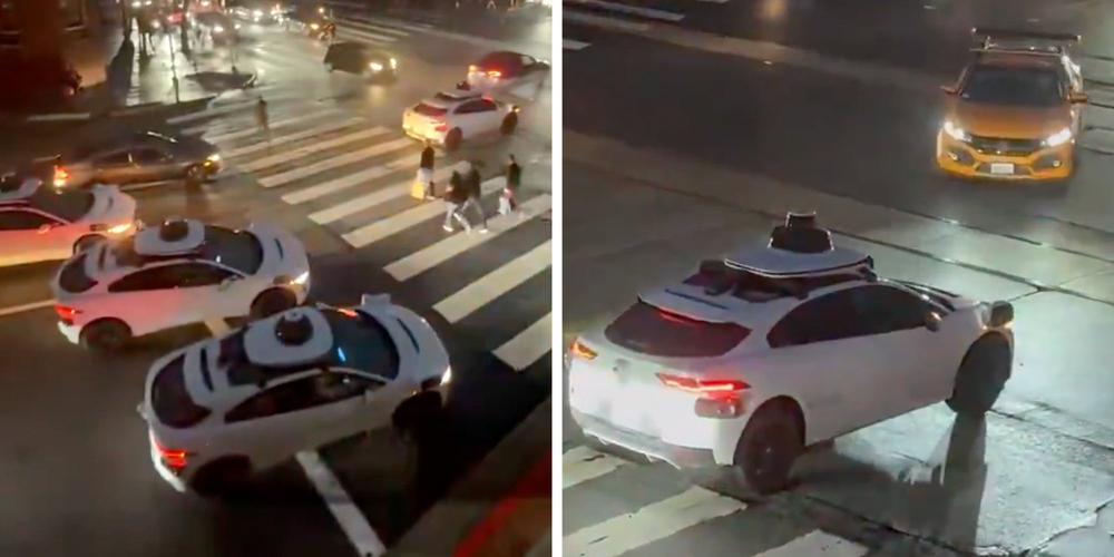 Waymo robotaxis block traffic citywide during San Francisco power outage