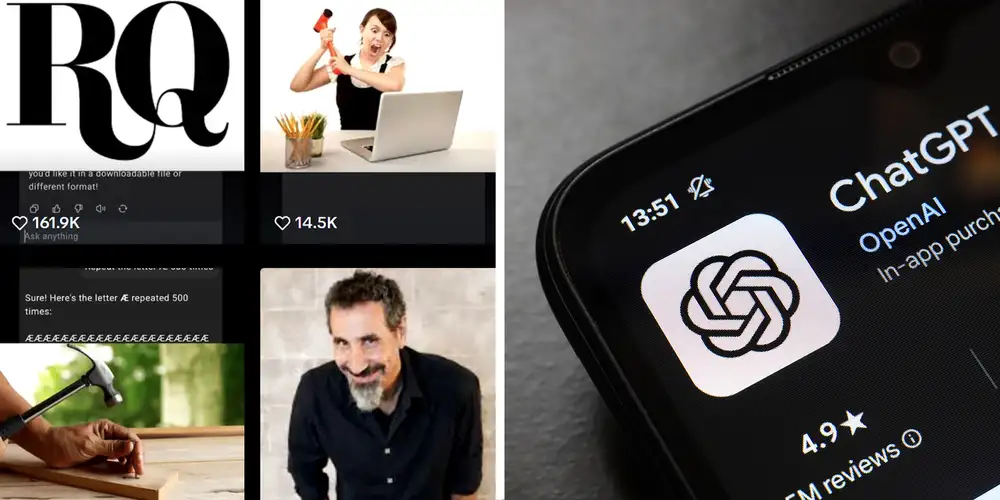 EXCLUSIVE: TikTok’s favorite new trend? Making ChatGPT glitch and scream in AI gibberish