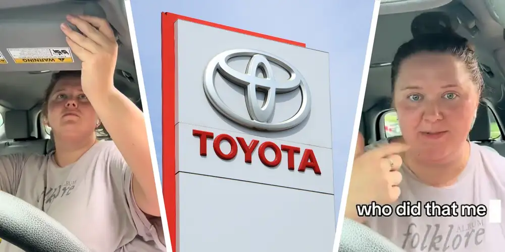“Toyota quoted me $650”: Auto shop quotes woman $500 to fix her car’s sun visor. Then she does it herself with a $50 Amazon part