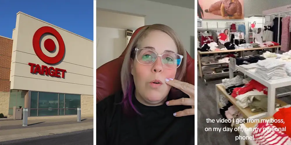“If she has time to record, she has time to fold!!”: Target manager sends worker video of “disappointing” clothing section on her day off