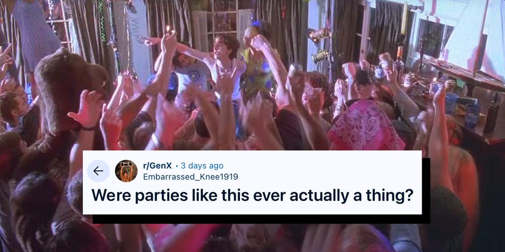 Gen Z Redditor asks if the house parties featured in ’90s teen comedies were real, sparks generational discourse