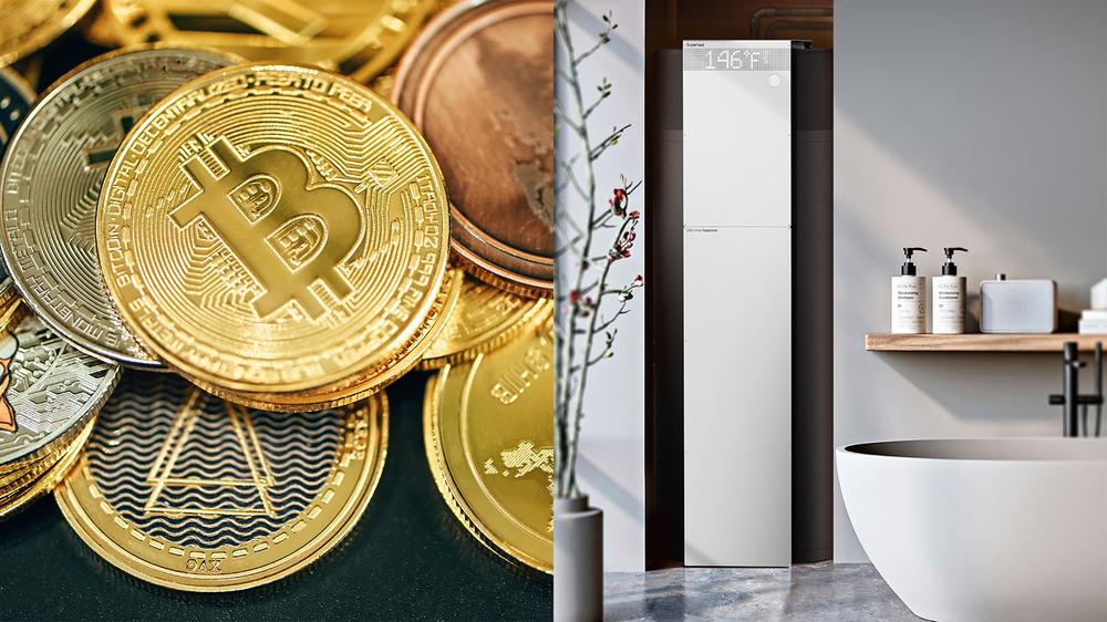 A Bitcoin-mining water heater is actually real and you can buy it
