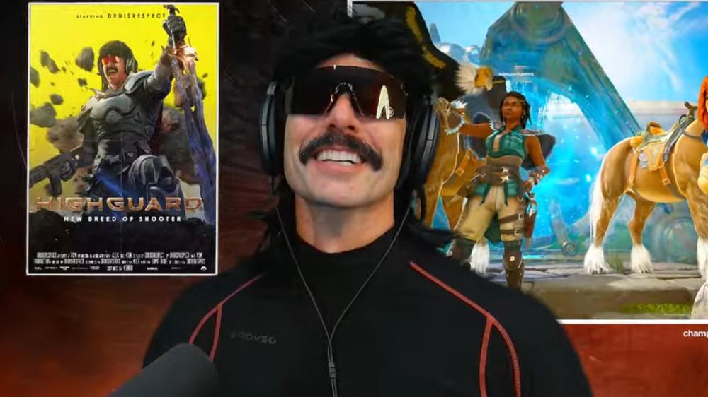 Dr Disrespect responds after Highguard dev exposes fake preview event invite