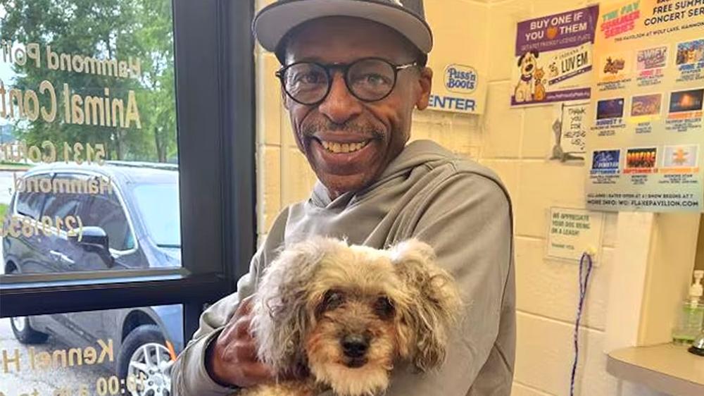 Chicago man goes viral for finally finding lost dog after 10 years