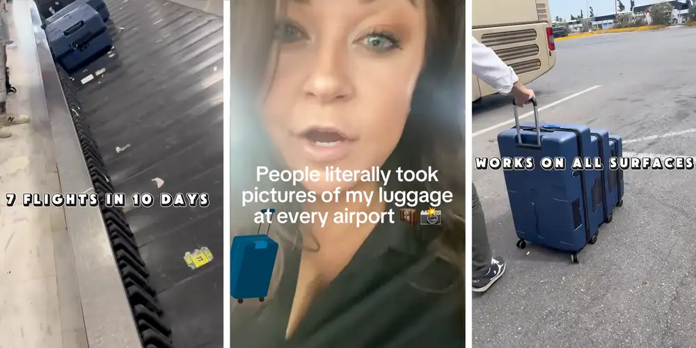“People literally took pictures of my luggage”: Woman goes to airport. Unprecedented luggage feature grabs everyone’s attention