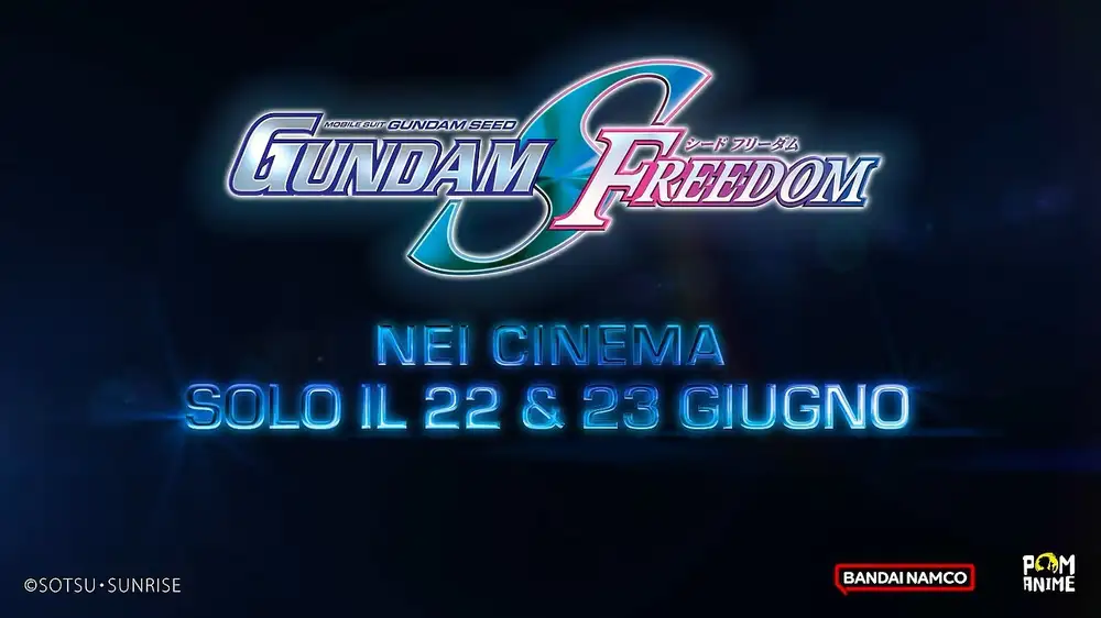 Gundam SEED FREEDOM al cinema in Italia: tutto ciò che c’è da sapere