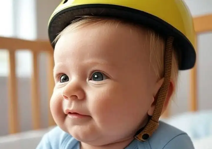 Paesi Bassi. Nato primo bambino con caschetto per bicicletta integrato
