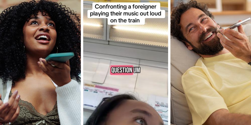 “You lot need to find peace”: Brave train rider approaches people who use speakerphone in public