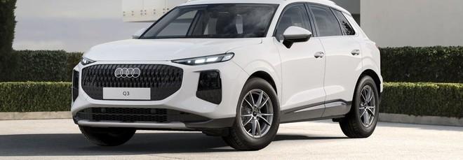 Nuova Audi Q3, cosa offre la versione entry level? Ecco come appare