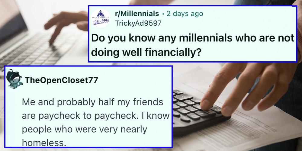 15 unfiltered posts that show how much millennials are struggling financially right now