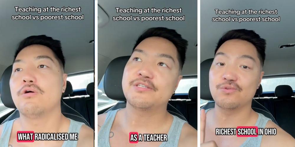 “I’d cry every day”: Teacher explains how working at the richest vs the poorest school in Ohio “radicalized” him