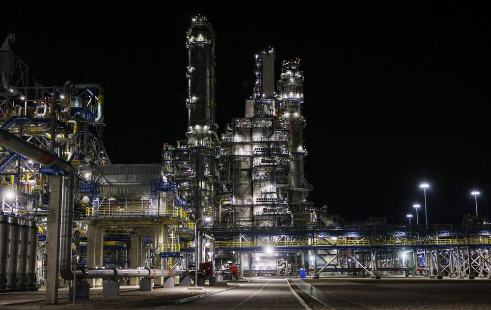 Fire breaks out at Russian gas plant after reported drone strike