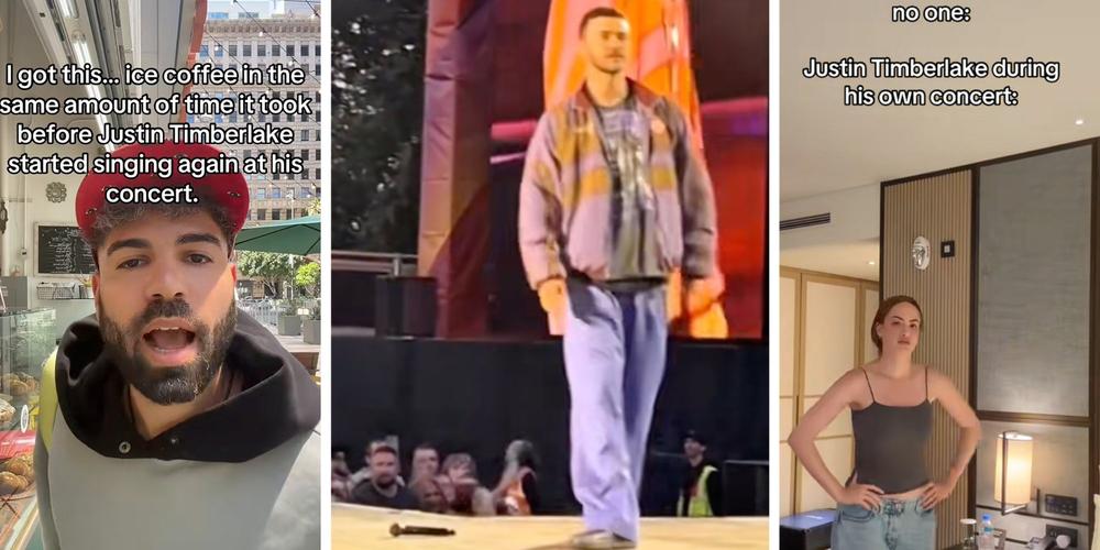 Justin Timberlake’s “giving nothing” tour performances turn into a massive meme