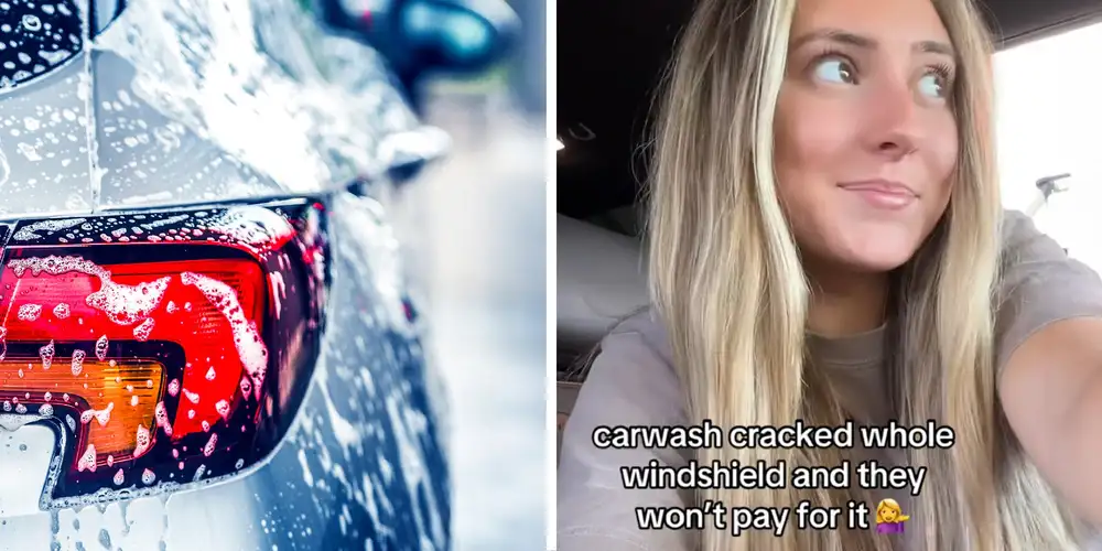 Car wash cracks woman’s windshield but refuses to pay for it: “You sign an agreement saying you know this could happen”