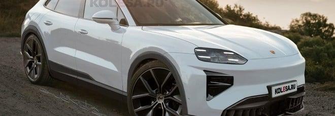 Nuova Porsche Cayenne elettrica, sarà così? Un render prova ad anticipare le sue forme
