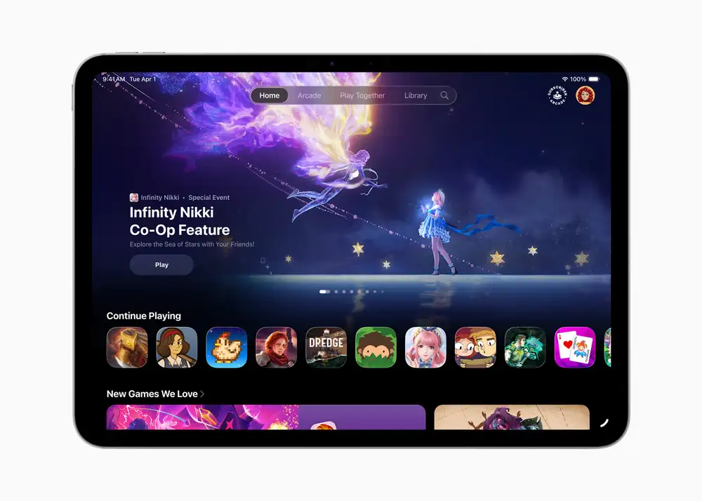 Apple’s new Games app lets you challenge your friends