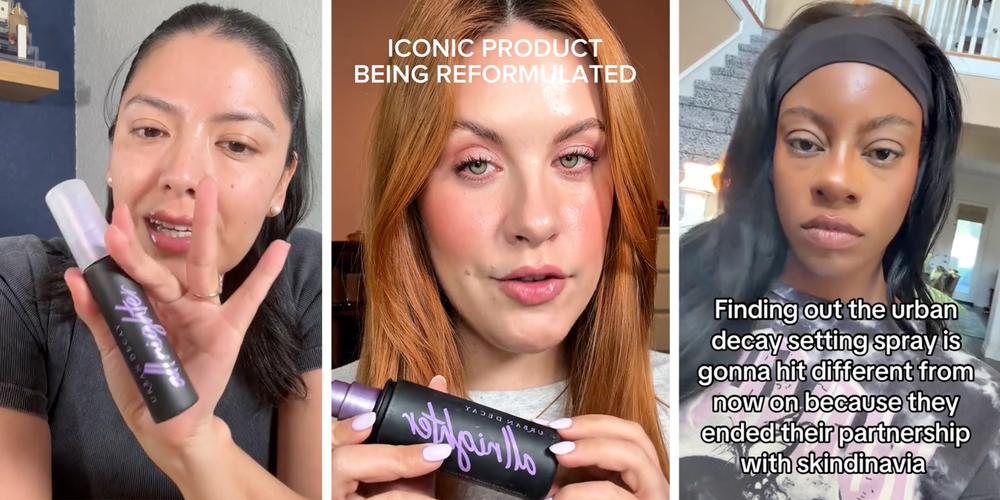 “Their biggest mistake ever”: Urban Decay announces formula changes to their incredibly popular setting spray, and social media is in mourning