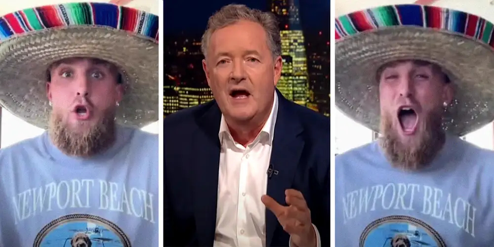 Jake Paul dramatically exits Piers Morgan’s show: “The problem here, Piers, is you think that your opinion matters”