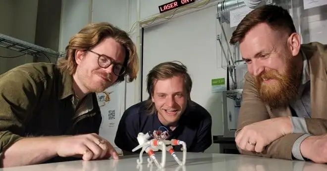 Robot senza circuiti: usa solo la fisica per muoversi | Video