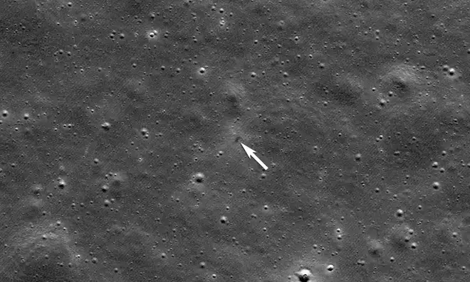 L'occhio della NASA scopre la tomba del lander lunare giapponese