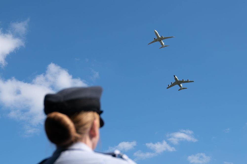 NATO aircraft carry out 12-hour flight near Russian border amid rising tensions
