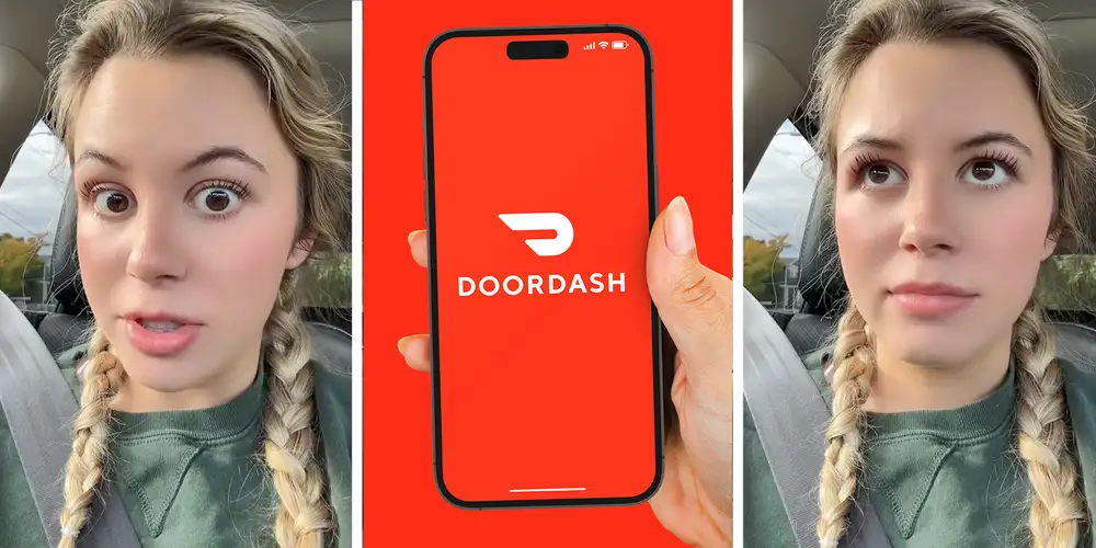 Woman tips DoorDash driver $7—then she sees what they wrote on her bag