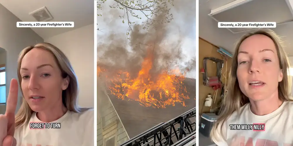 “Gonna go turn it off now”: Firefighter’s wife shares the one common household appliance that leads to house fires