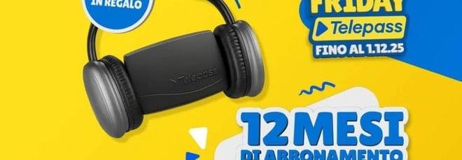 Telepass Sempre: 12 mesi a canone zero e cuffie in regalo fino al 1° dicembre