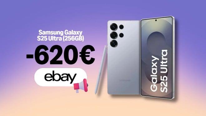 Samsung Galaxy S25 Ultra è il top di gamma da acquistare oggi (-620€)